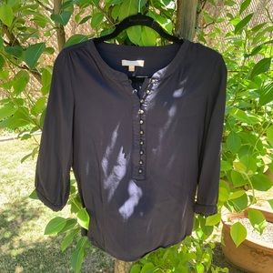 Navy blue blouse